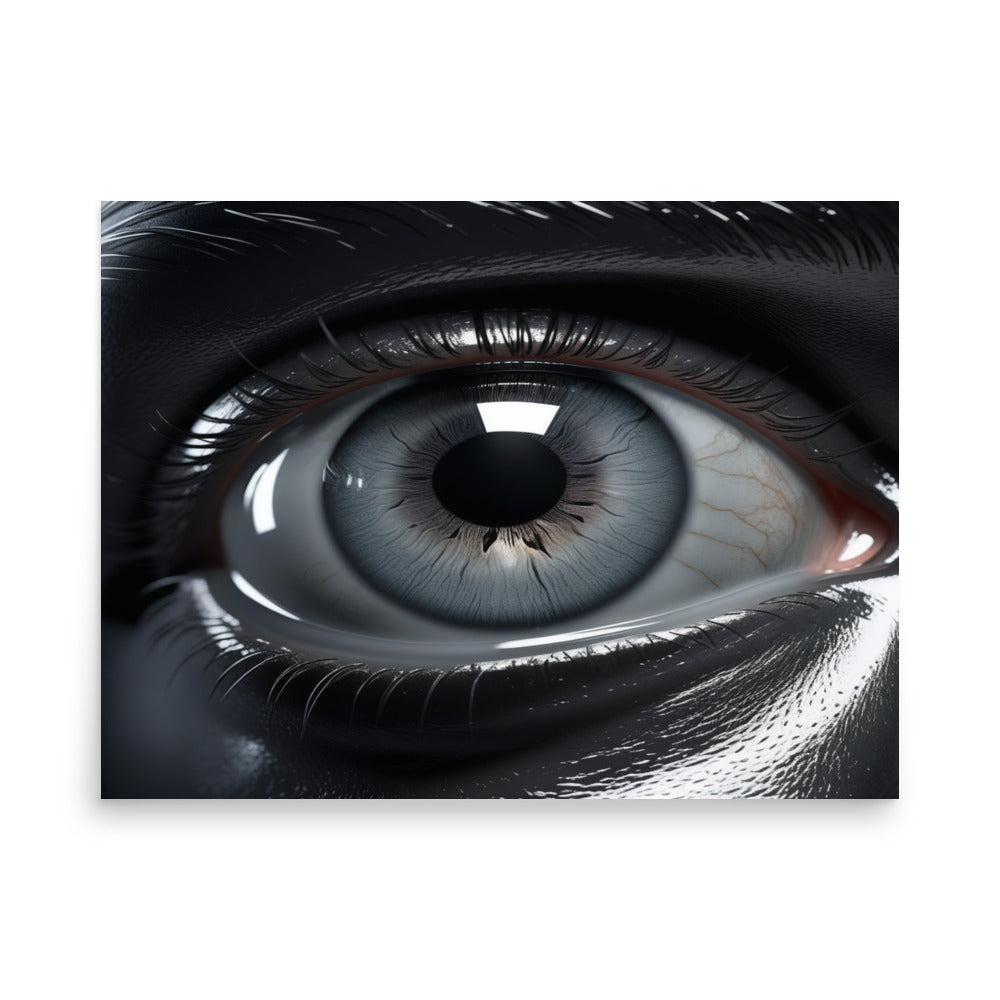 Chrome Eye Print