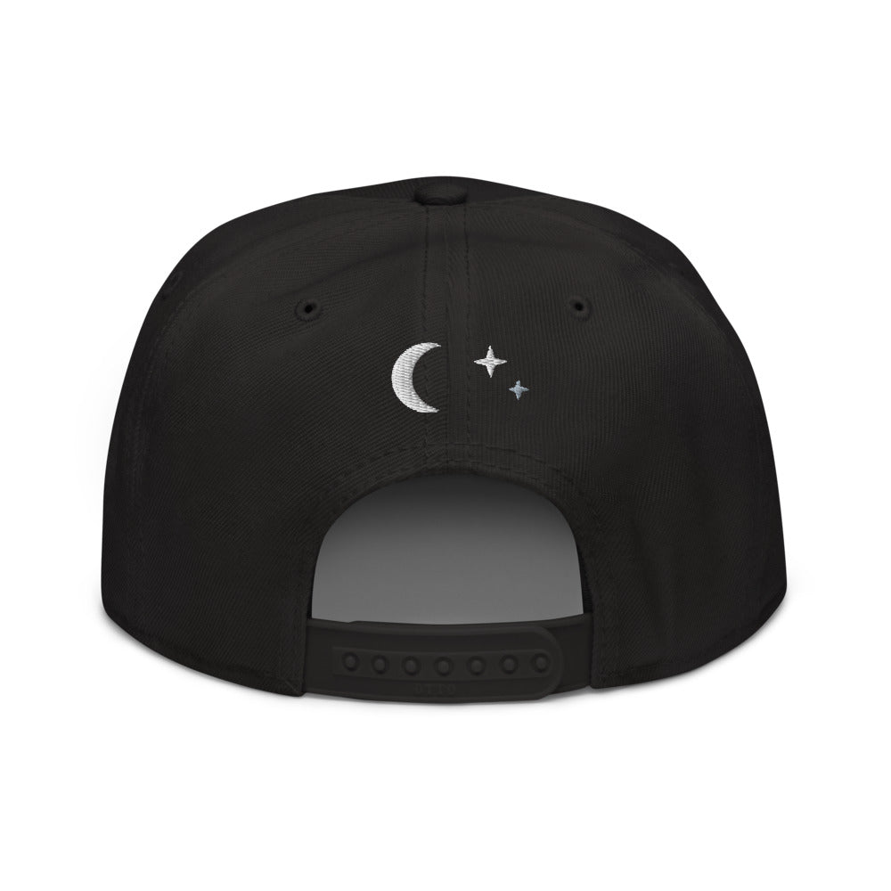 Laurel Snapback — Black