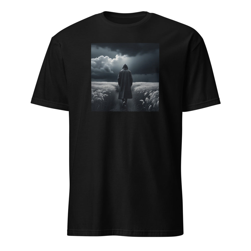 Silver Field Tee — Black