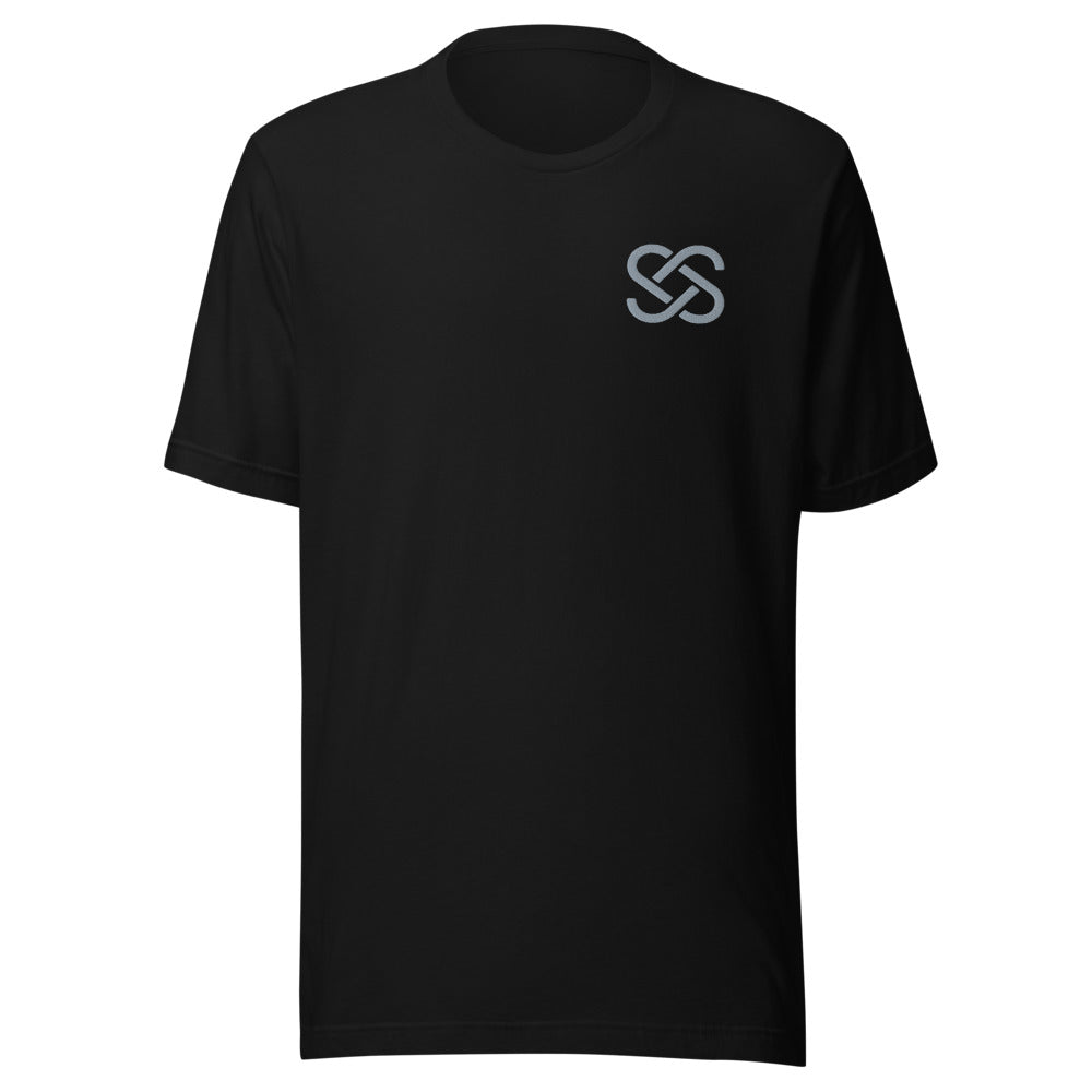 Chrome Knot — Embroidered Tee