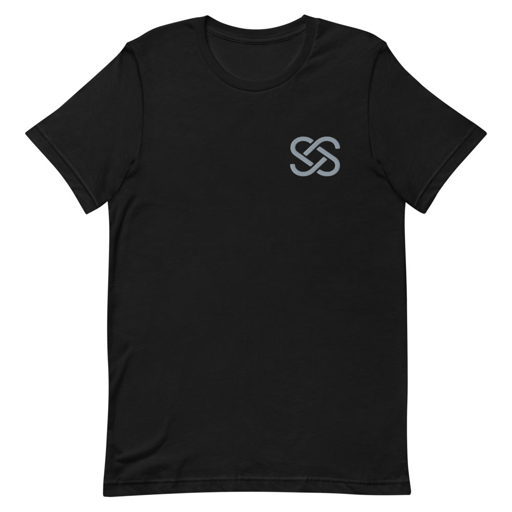 Chrome Knot — Embroidered Tee