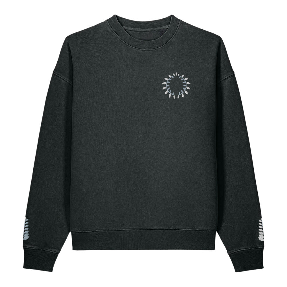 Laurel Crewneck — Black Rock